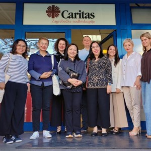 Posjet splitskog Caritasa i Caritasa Manila s Filipina zagrebačkom Caritasu